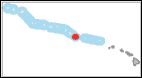 Index map showing location of French Frigate Shoals.