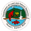 State of Hawaii, DLNR Logo.