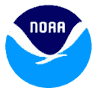 National Oceanic and Atmospheric Administration Logo.