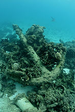 Anchor at Kure Atoll.  Photo by Jim Watt.